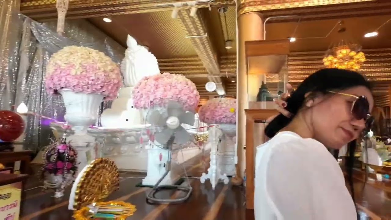 five Buddhas and the mosaic temple