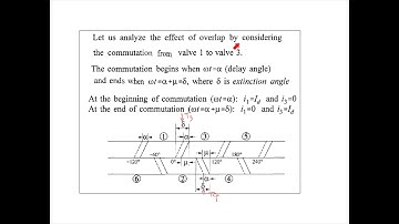Six pulse converter analysis with source inductance