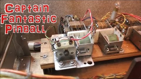 Schematics - Repairing A Few Issues On A 1976 Bally Captain Fantastic Pinball Machine!