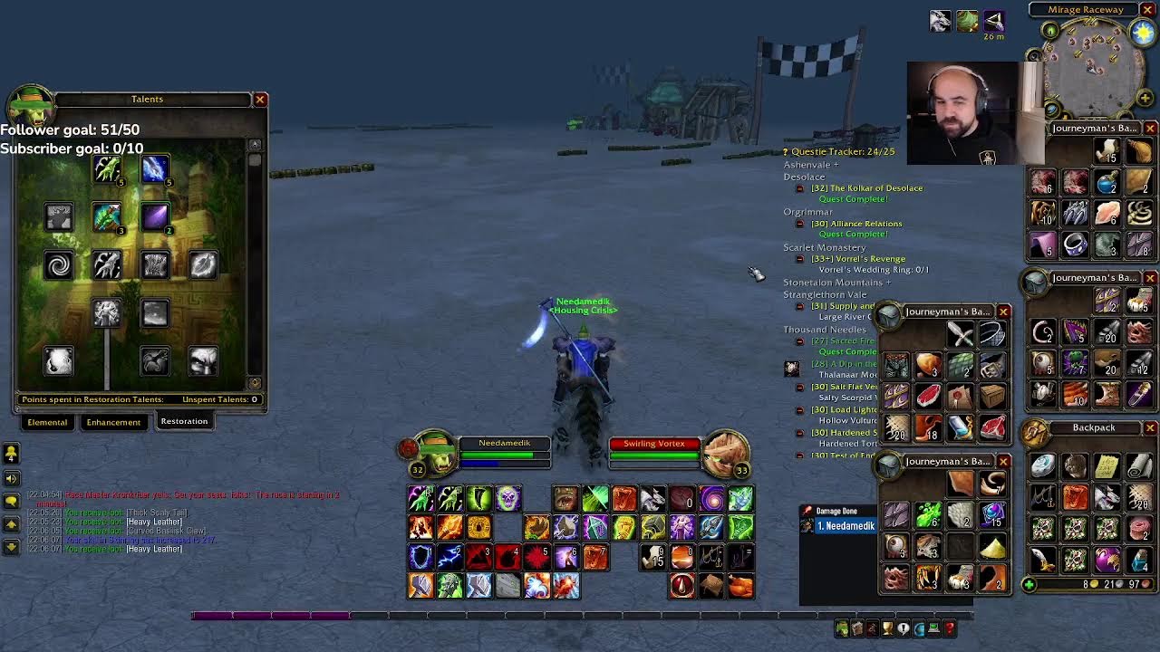 Classic WoW Affiliate Push Night | Chill Heals, Community Stories, Dad Gaming