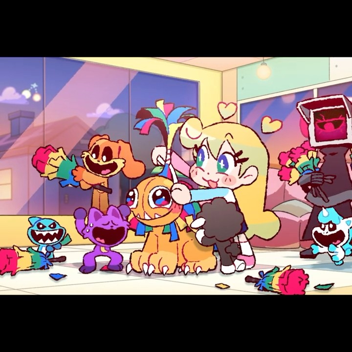 Glee’s Magic Salon #1 - EMOTIA X POPPY PLAYTIME | GH'S ANIMATION