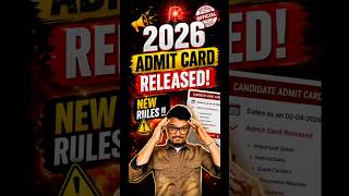 WBJEE 2026 Admit Card Download Started | New Guidelines Explained #wbjee2026
