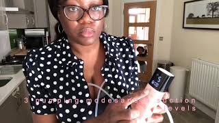 Funmi Wearable Double Electric Breast Pump - Silent Portable Hands-Free Breast Pump Worn In Bra