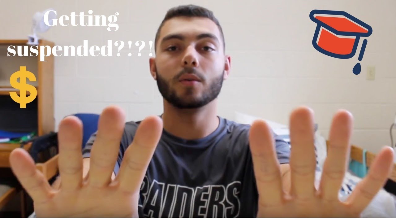 GETTING SUSPENDED FROM COLLEGE?!?! YouTube