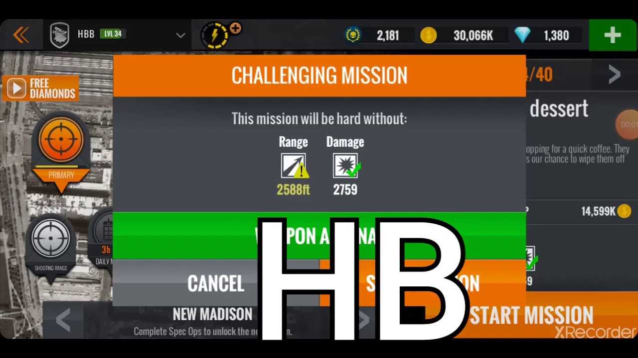 A deserving Dessert Sniper 3d Assassin Shot to kill Mission New Medison