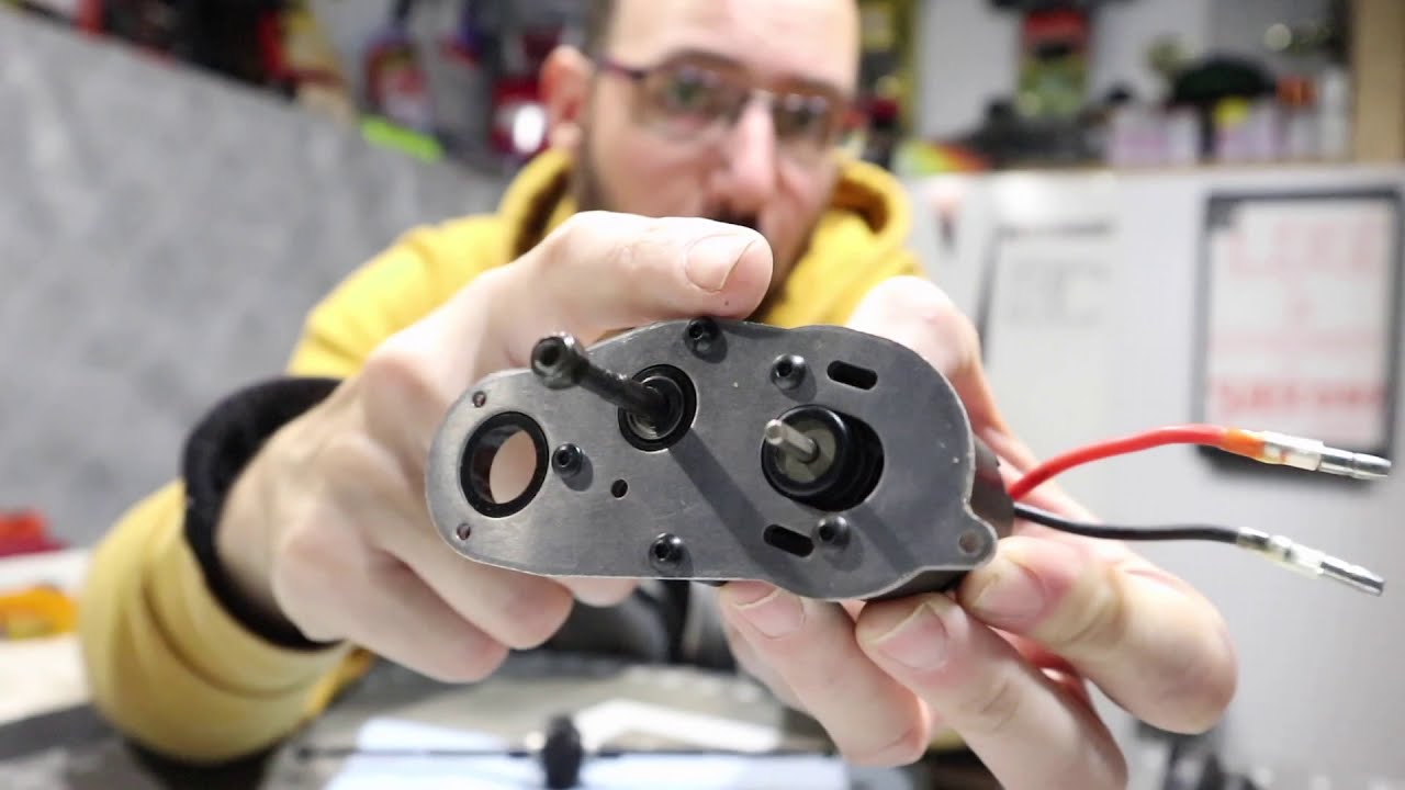 Fixing the Kyosho Outlaw Rampage Pro Gears - Netcruzer RC - YouTube