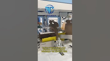 Box folding machine with high efficiency and automatic changeover, compatible with various sizes