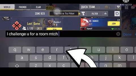 I  CHALLENGED A RANDOM WORLD CHAT PLAYER FOR A ROOM MATCH  in CODM 1v1  /YP GAMING