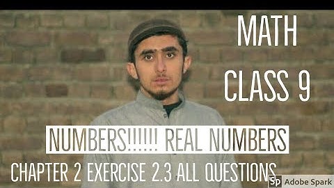 Math class 9 chapter 2 exercise 2.3 All questions kpk text book