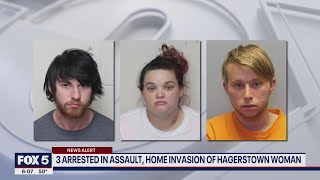 3 arrested after home invasion, assault of 95-year-old Hagerstown woman | FOX 5 DC