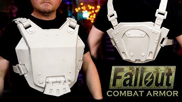 How to Make Fallout Combat Cosplay Armor out of Foam Part 1 - Free PDF Template Amazon Fallout Show