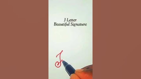 Jitendra Signature Style ✍️ | J Letter Signature Style #signature #art #viral #shorts #trending