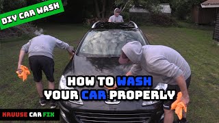 How to wash a CAR - DEEP Cleaning a CAR | CORRECT Full Car cleaning - Incredible Transformation!
