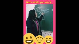ENGLISH RHYME- WORK WHILE YOU WORK...