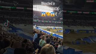 He Bicycled On BOTH Sides! 😱🤝 #shorts
