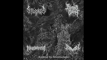 Blood Oath / Phantom / Sepulcrum / Nigromancia - Evoking the Abominations (Split 2025)