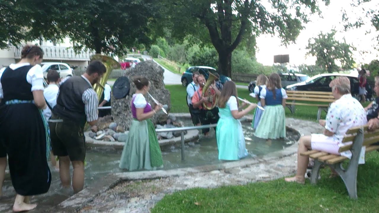 Cold Water Challange 2014   Pallinger Blasmusik