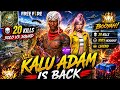 KALU ADAM IS BACK 😈 | 20 KILLS SOLO VS SQUAD 💀 FULL OP GAMEPLAY 🔥#freefire #totalgaming #viralvideo