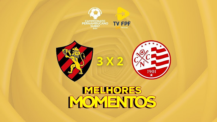 MELHORES MOMENTOS: SPORT 3 X 2 NÁUTICO | Pernambucano Sub17 | 2ª Rodada | Segunda fase