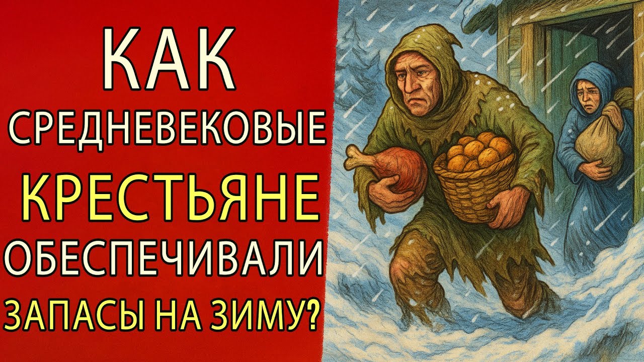 Как средневековые крестьяне обеспечивали запасы на зиму?