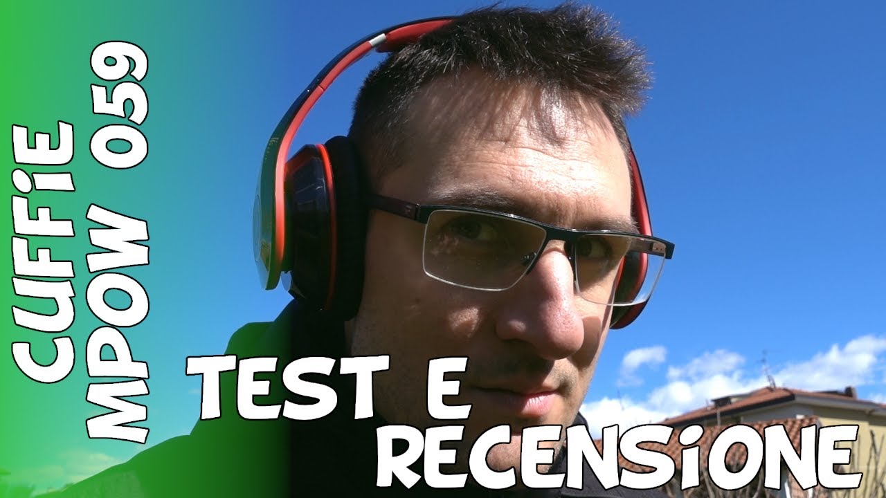 Recensione e test cuffie economiche MPOW 059 Bluetooth over ear con  microfono integrato. - YouTube