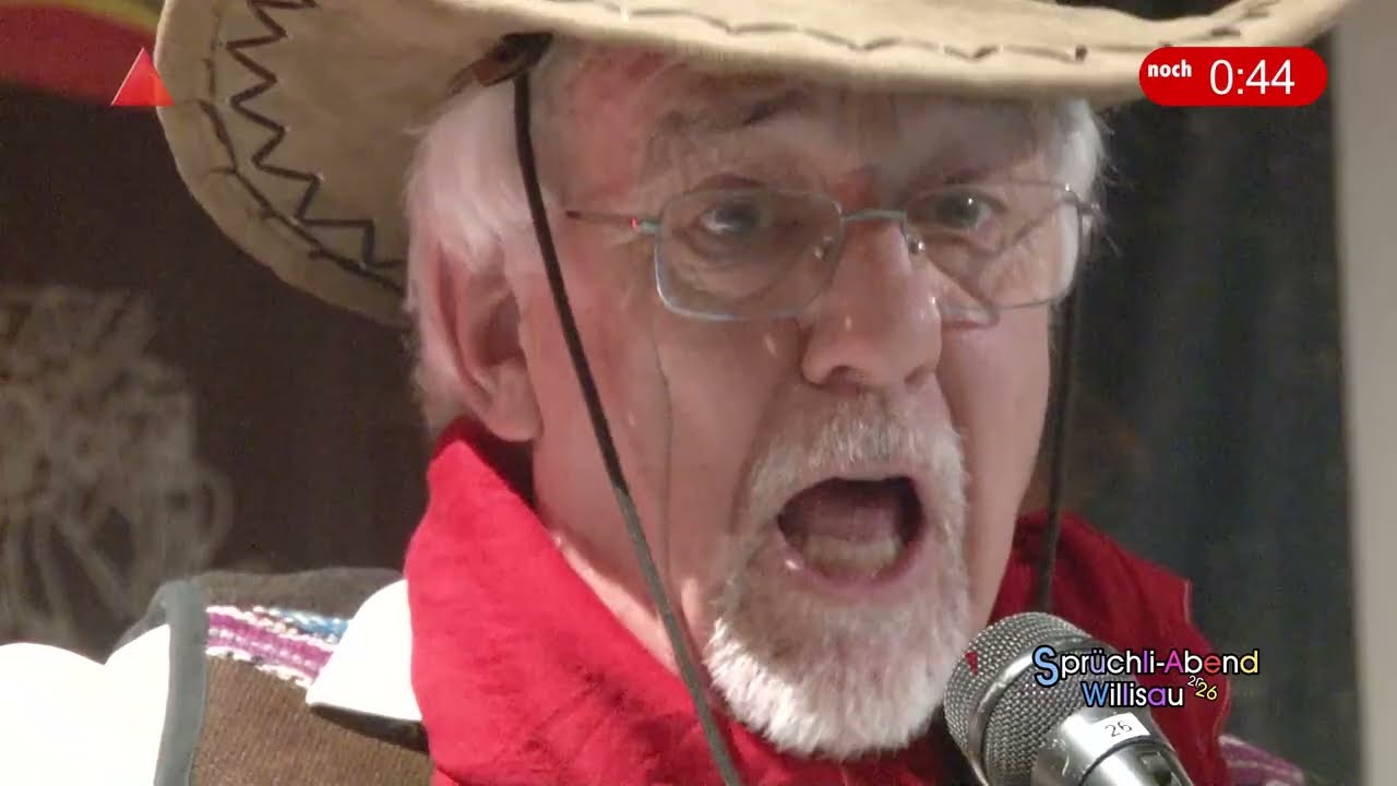 Sprüchliabend Schnitzelbänke Willisau 2026 Elmar Birrer