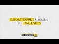 Import Export Data For Hazelnuts (2021)