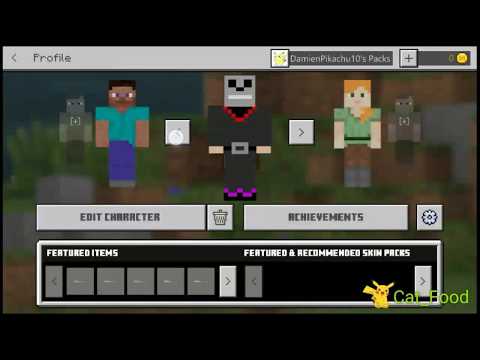 Come importare skin personalizzati su Minecraft Pocket Edition