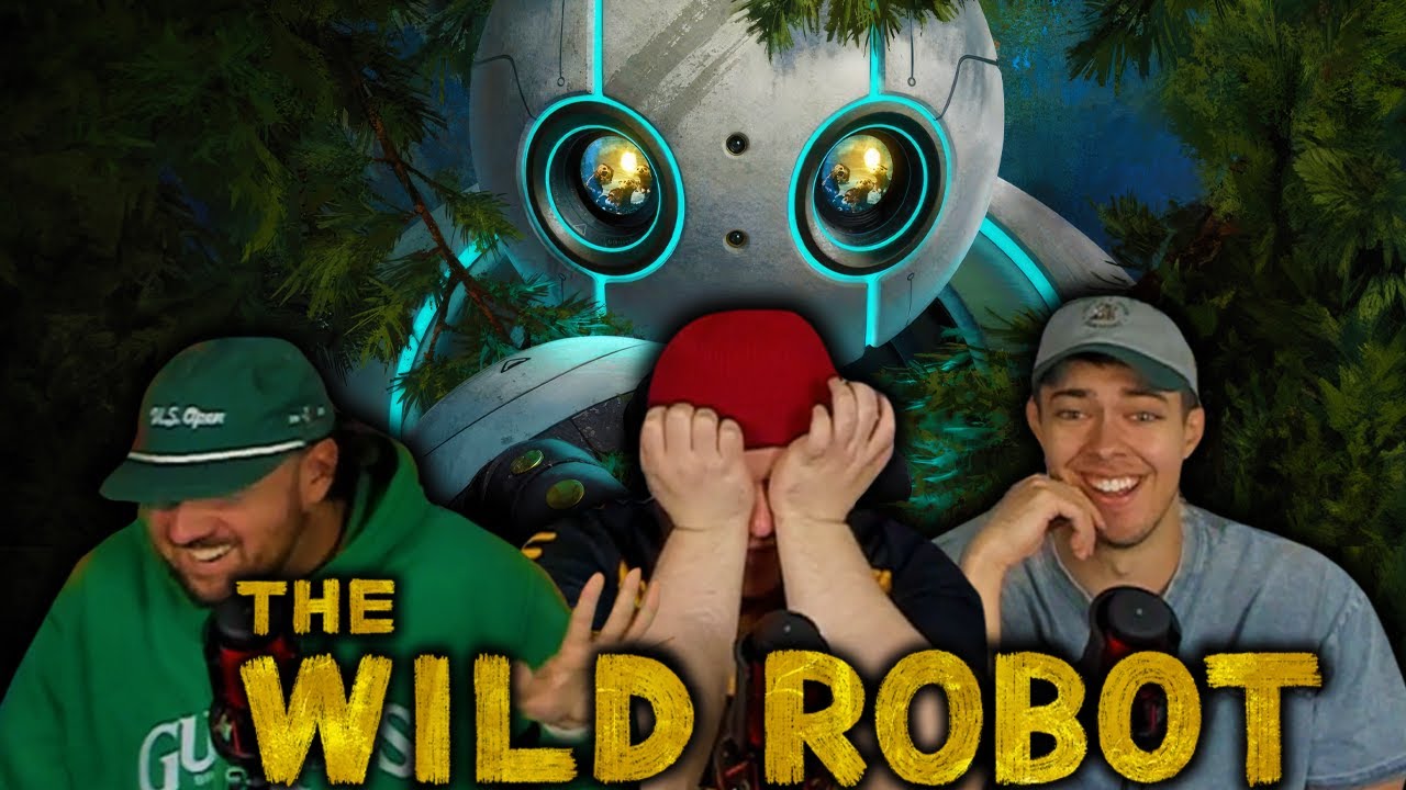 we LAUGHED, CRIED, and LOVED watching *THE WILD ROBOT*!!! (Movie Reaction/Commentary)