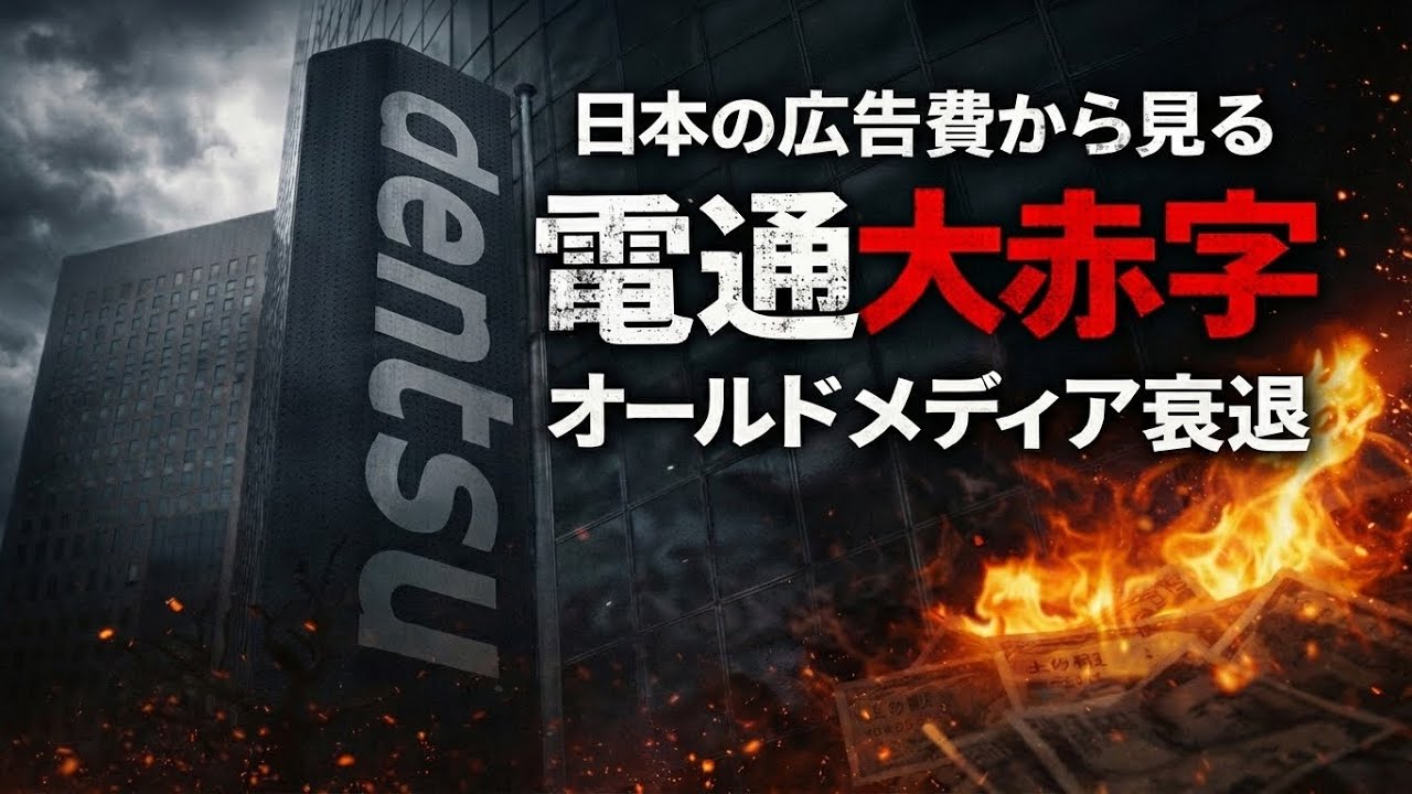なぜ？電通は大赤字？日本の広告費は過去最高の8兆円。元博報堂作家本間龍さんと一月万冊