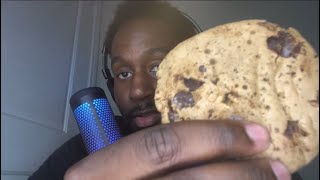 ASMR Healthy Chocolate Chip Cookie Review
