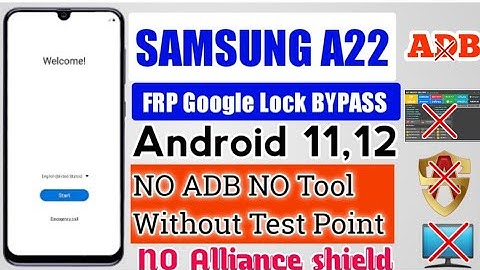 SAMSUNG GALAXY A22/A32/A52/A72 Frp Bypass Google Account Android 11 NO PC NO knox NO Alliance Shield