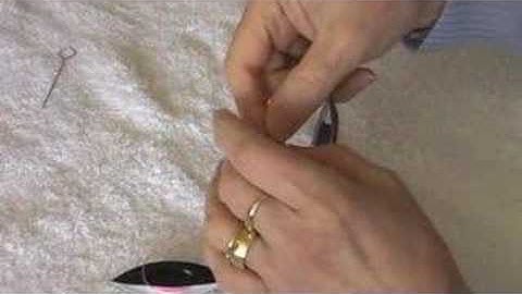 Split Ring Tatting Demonstraion