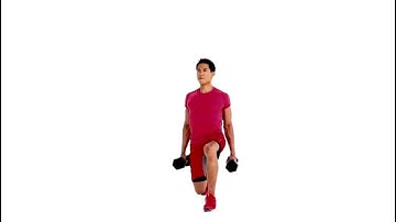 Alternating Dumbbell Lunge Exercise