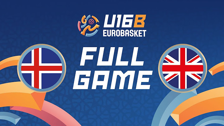 Group Phase | Iceland v Great Britain | Full Basketball Game |FIBA U16 Women's EuroBasket 2024 Div B