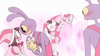 Jax And Pomni Celebrate Valentines Day The Amazing Digital Circus Comic Dub