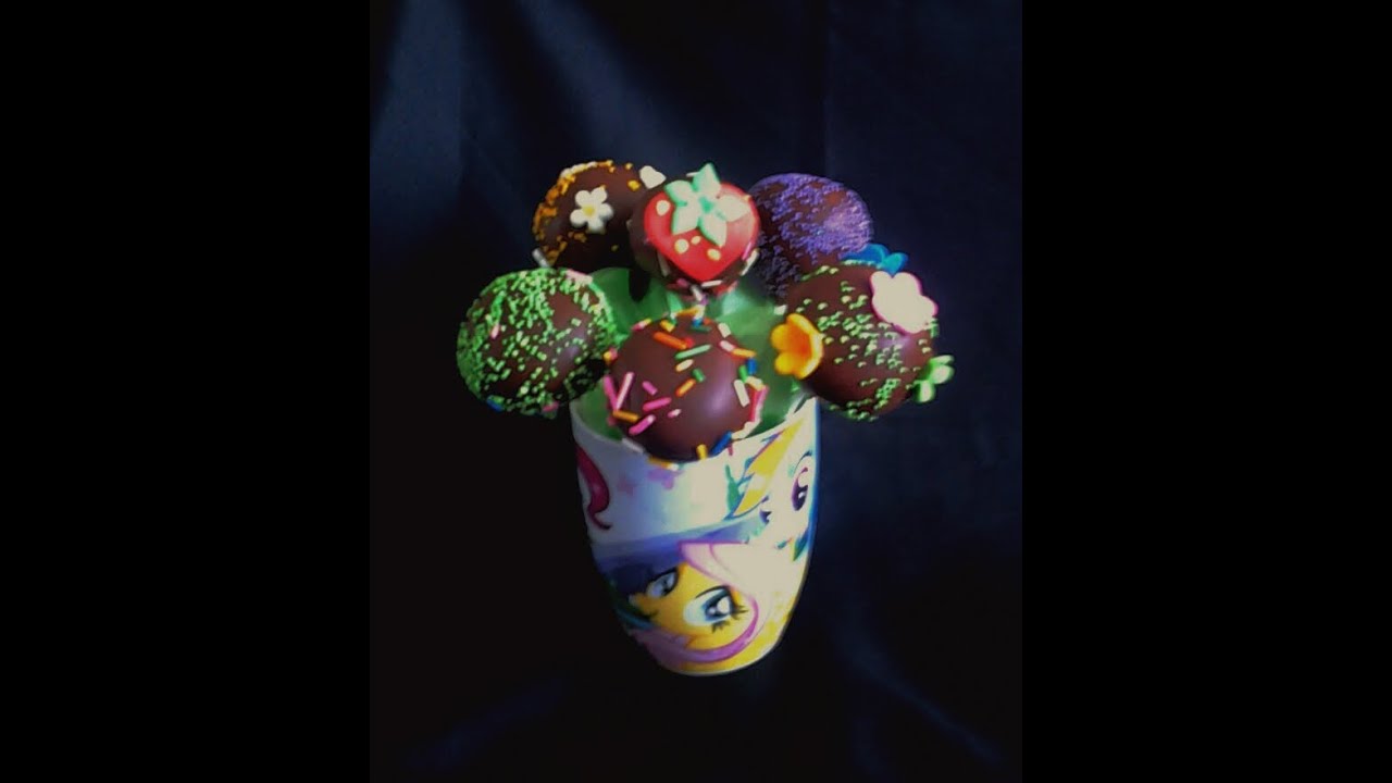 Como hacer cake pops PASO A PASO YouTube