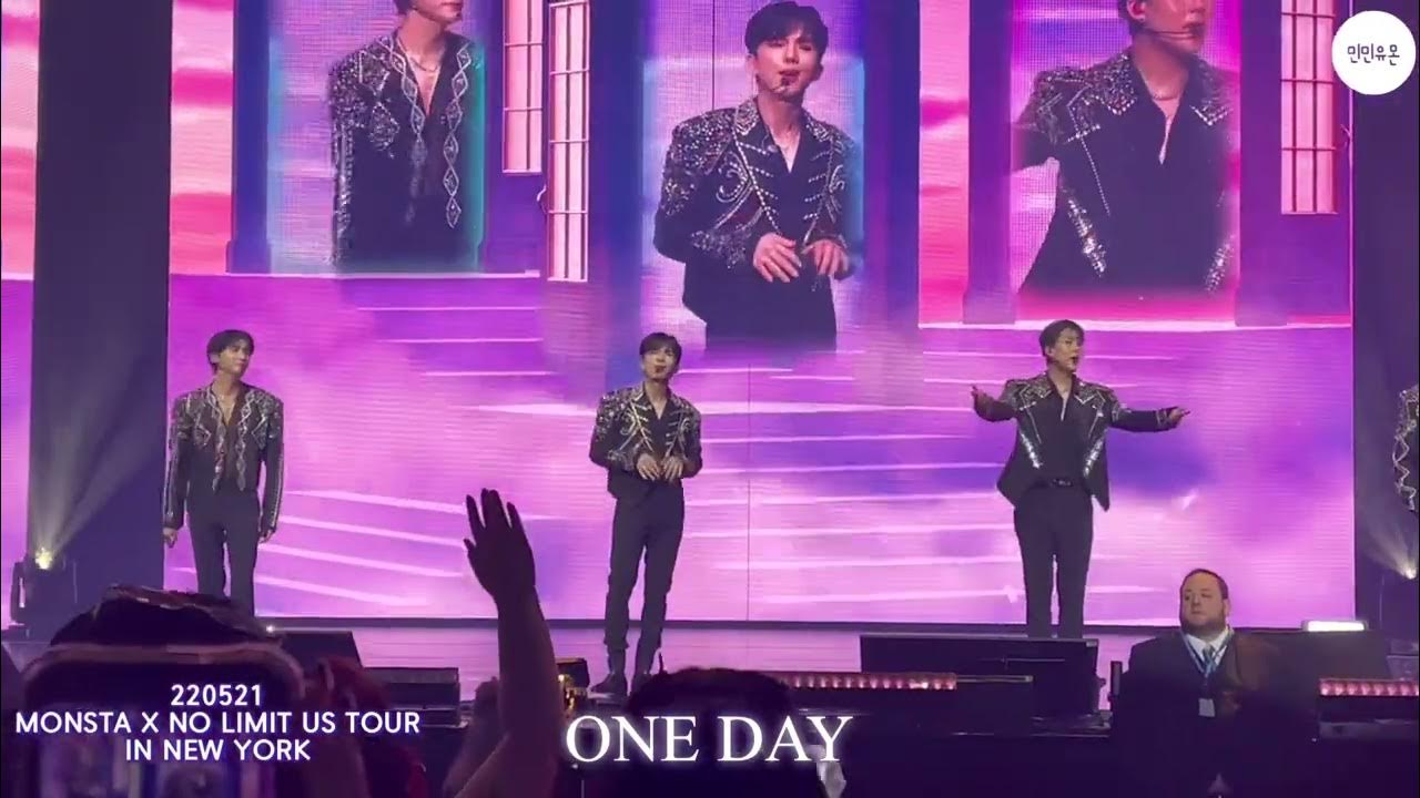 [몬스타엑스] 220521 뉴욕 투어 / 원데이 ONE DAY / MONSTA X US TOUR IN NEW YORK YouTube