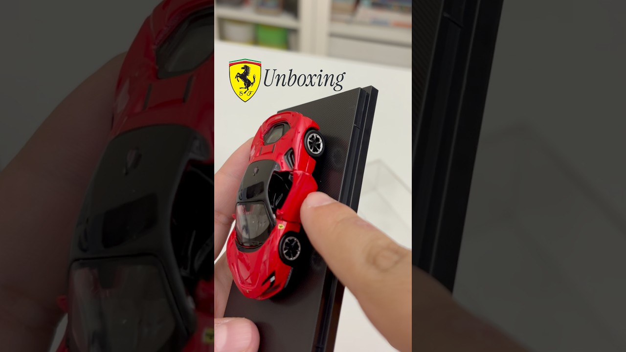 What Bburago's 1:64 SF90 Stradale Actually Looks Like In Hand (ASMR) #bburago #ferrari   #asmr