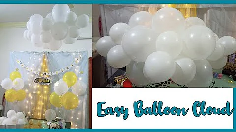 DIY Balloon clouds | Balloon cloud