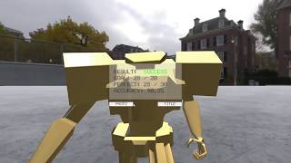 Robot Target Shooting with VRoid Hub