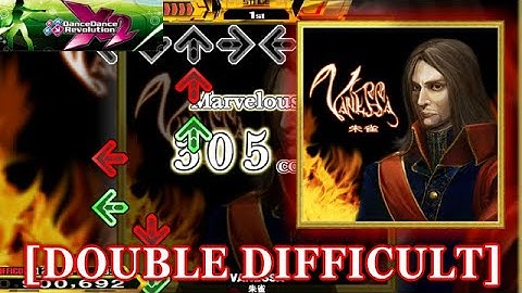 【DDR X2】 VANESSA [DOUBLE DIFFICULT] 譜面確認＋クラップ