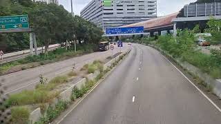 九巴VN6255 290坑口畢架山花園如要落車請在到達前提早按鐘
