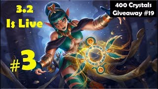 Paladins 3.2 Sands of Myth Livestream #3 ( 400 Crystals Giveaway #19)