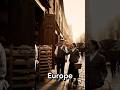 Europe 1900s Morning Life Middle East 1920s Market Life