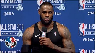 LeBron James: 'Bittersweet' playing with Dwyane Wade for the last time | NBA All-Star 2019