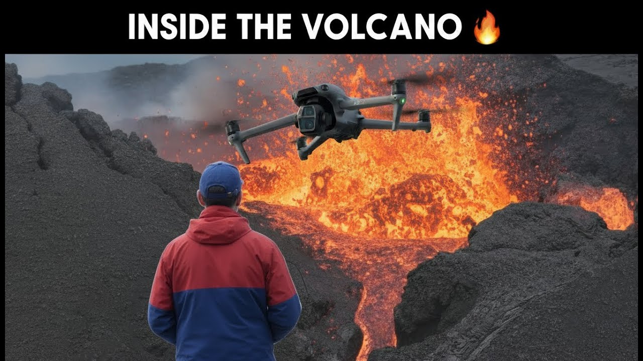 🔥 I Filmed a Volcanic Eruption — A Childhood Dream Come True! (english version)