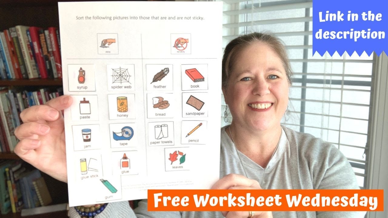Free Worksheet Wednesday: Sticky Sorting - YouTube