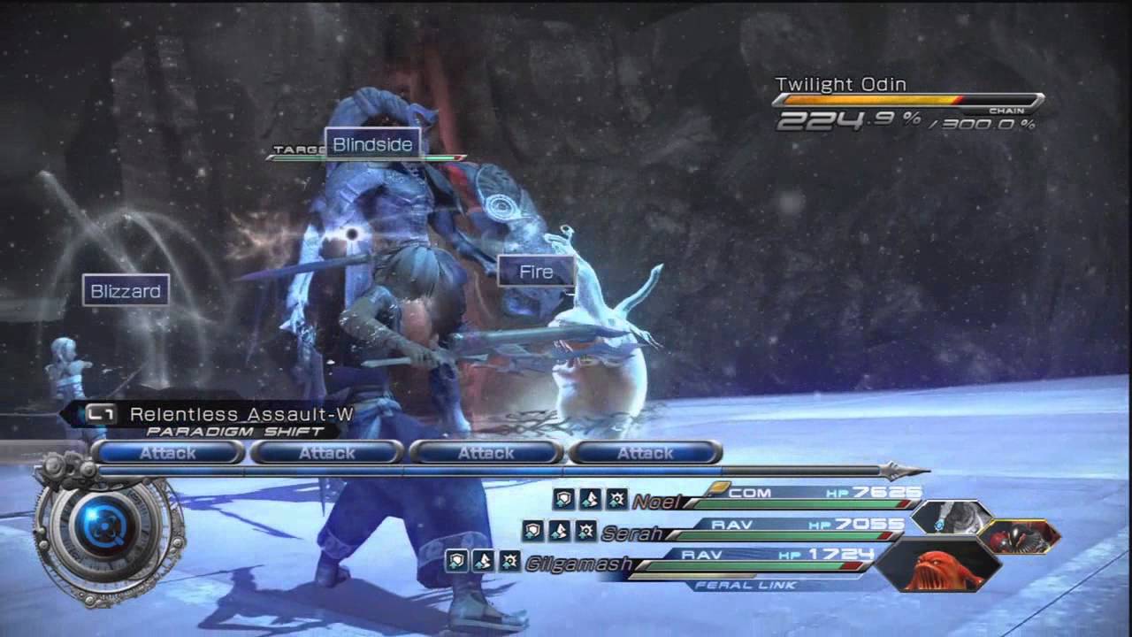 Wie Besiege Ich Odin In Final Fantasy 13 Final Fantasy XIII-2 - Twilight Odin Sidequest - YouTube