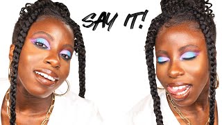 SAY IT! Collection with Hey It's Mimi | GRWM & Review